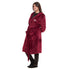 Snuggs Blanket Robe Burgundy